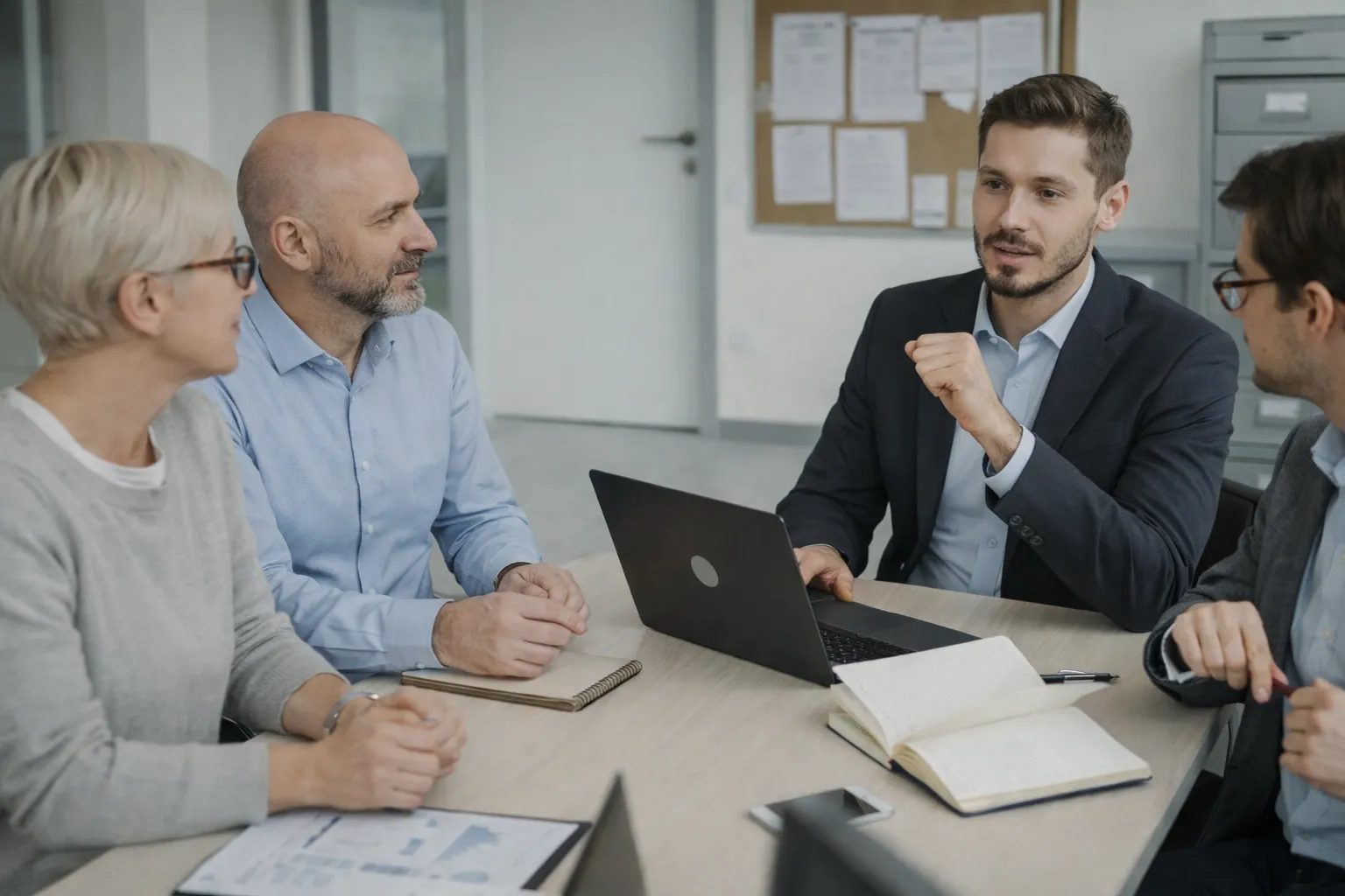 Professionelles Team Meeting